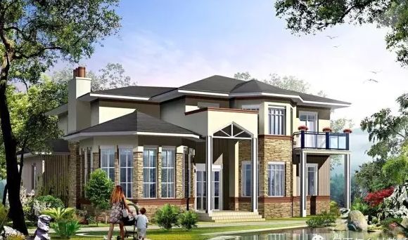 界首輕鋼別墅建筑公司 30萬(wàn)起建別墅【保溫防潮 抗地震臺(tái)風(fēng)】(圖2) 睿婕輕鋼別墅