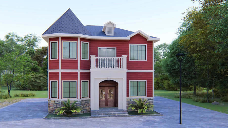 宿遷輕鋼別墅設計公司 30萬起建別墅【抗9級地震】(圖3) 睿婕輕鋼別墅