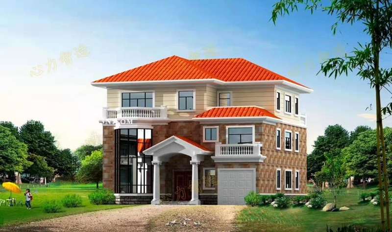 開(kāi)遠(yuǎn)輕鋼別墅建筑公司 29萬(wàn)起建別墅 【免費(fèi)定制設(shè)計(jì)】(圖1) 睿婕輕鋼別墅
