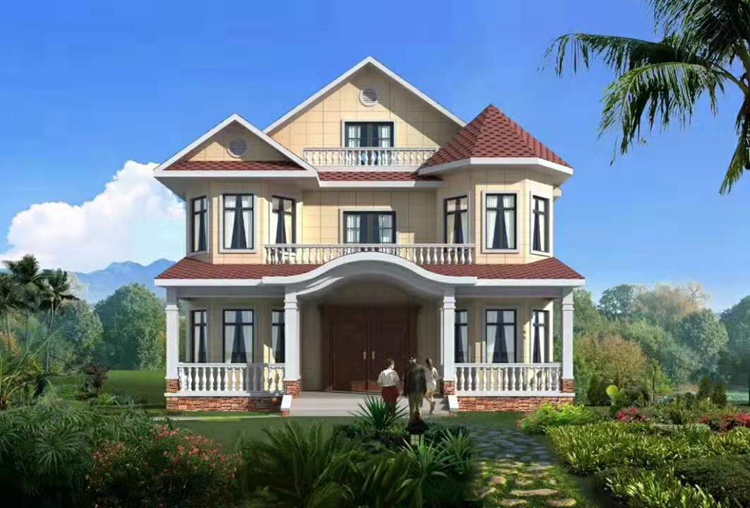 景洪輕鋼別墅建筑公司 抗地震防臺(tái)風(fēng)【保溫防潮】(圖1) 睿婕輕鋼別墅