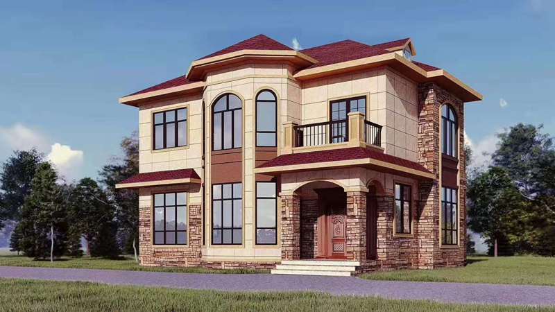 輕鋼別墅有哪些優(yōu)勢(shì)?防不防火?(圖2) 睿婕輕鋼別墅