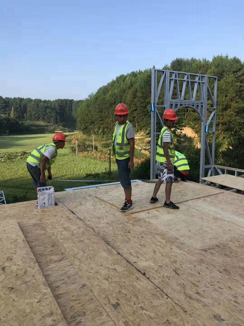 輕鋼別墅需要用到的主要材料以及常用規格(圖2) 輕鋼別墅歐松板