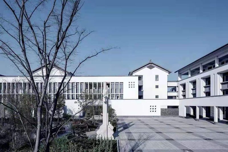 學校該有的樣子,打卡輕鋼網紅基地,“新中式”學校建筑(圖16) 睿婕輕鋼別墅