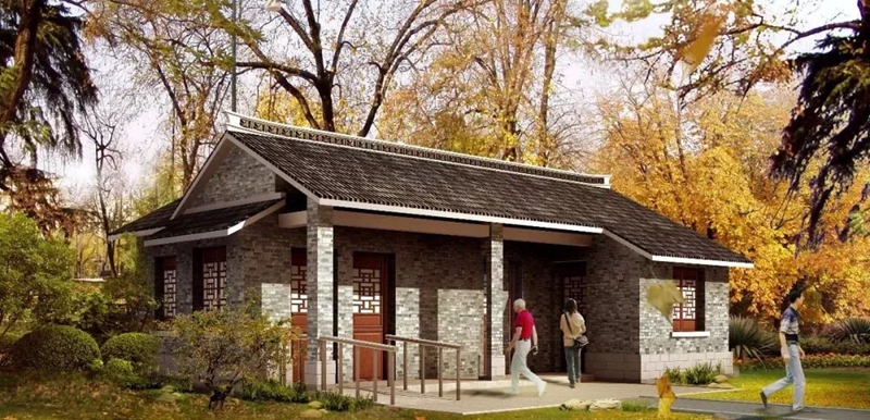 輕鋼結(jié)構(gòu)的環(huán)保衛(wèi)生間戶型分享,真的很漂亮!(圖3) 睿婕輕鋼別墅