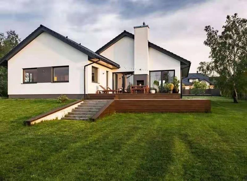 如今家有宅院成了很多城市人羨慕不已的生活!(圖4) 睿婕輕鋼別墅