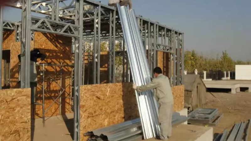 與輕鋼別墅相比,傳統(tǒng)建筑差哪里了?(圖13) 睿婕輕鋼別墅