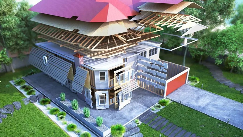 2021年杭州計劃新開工裝配式農房4.3萬㎡,大約完成6000戶的農房建設!(圖3) 睿婕輕鋼別墅