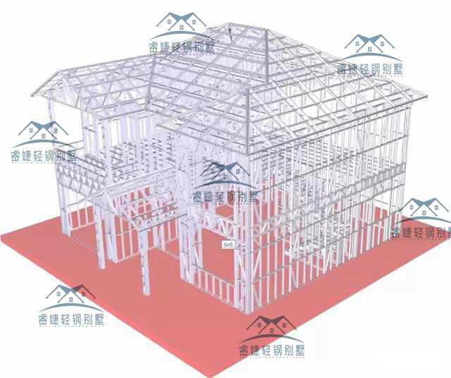 200多平別墅25天完工是什么體驗?安徽王總輕鋼別墅全過程揭秘!(圖5) 200多平別墅25天完工是什么體驗?安徽王總輕鋼別墅全過程揭秘!(圖5)