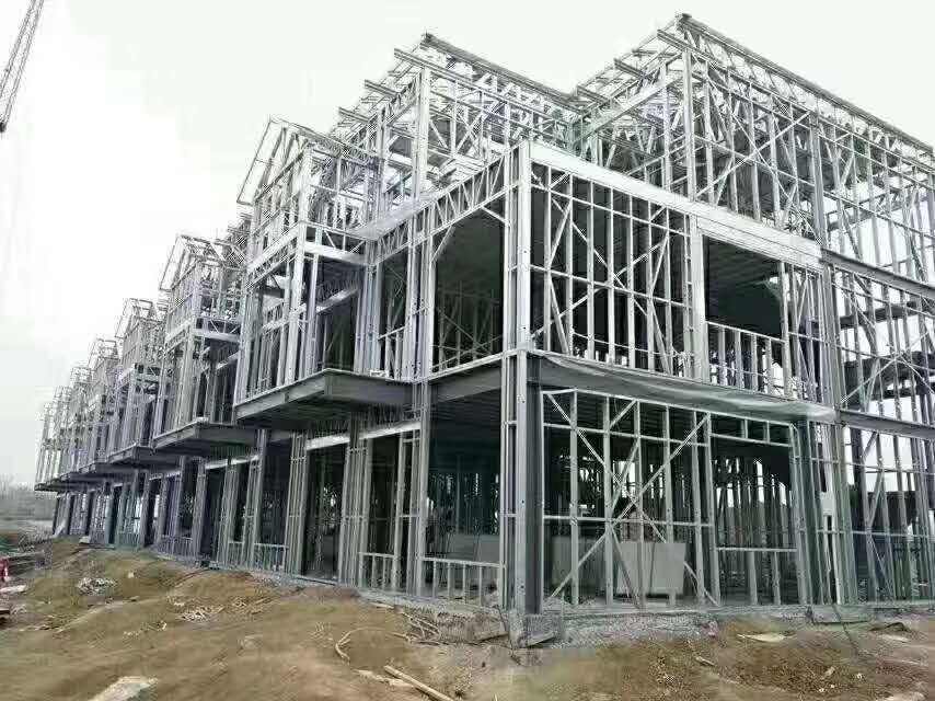 輕鋼別墅的骨架 輕鋼別墅的骨架