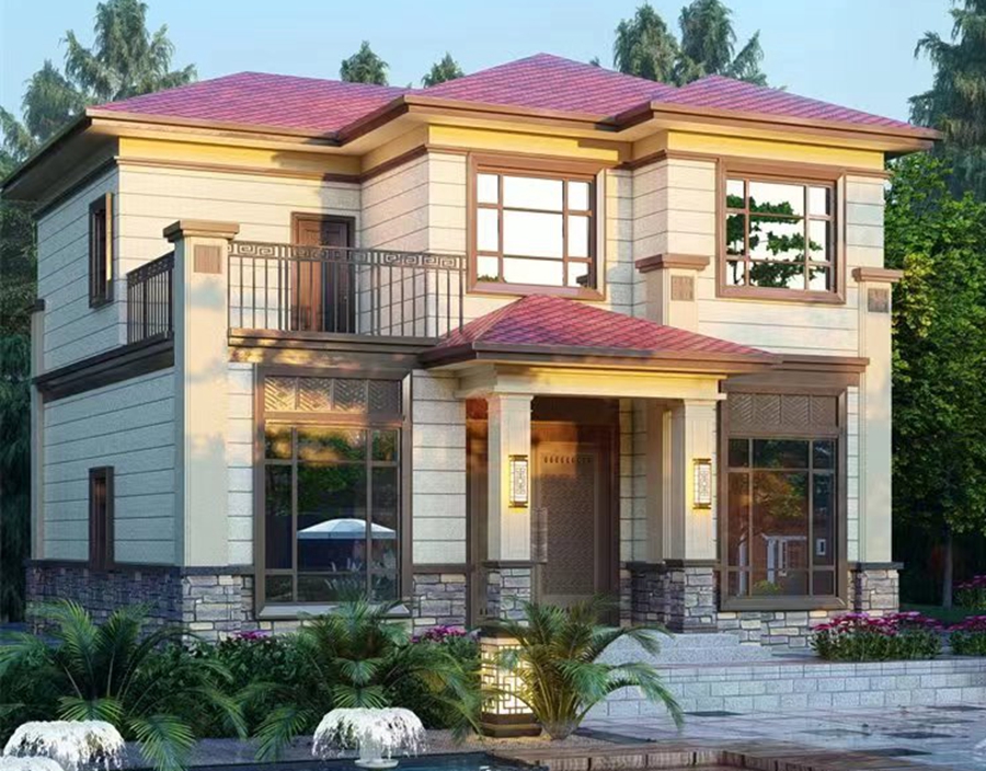 關于輕鋼別墅的一些優點！