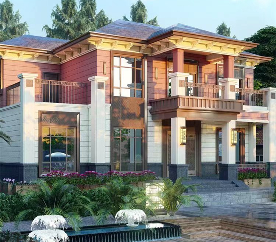 現代簡約輕鋼別墅：簡潔、時尚又實用