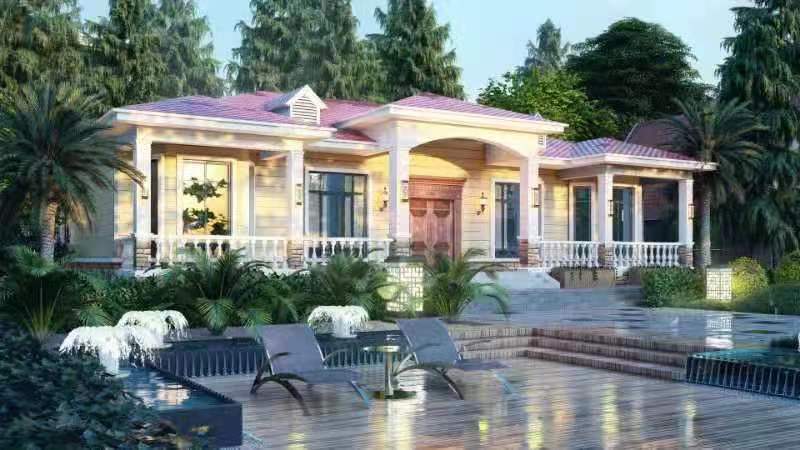 農村建房120平方輕鋼房要多少錢？