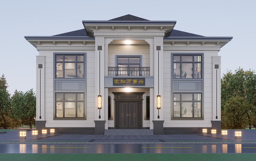 30萬輕鋼別墅大概可以建多大面積?(圖2) 30萬輕鋼別墅大概可以建多大面積?(圖2)