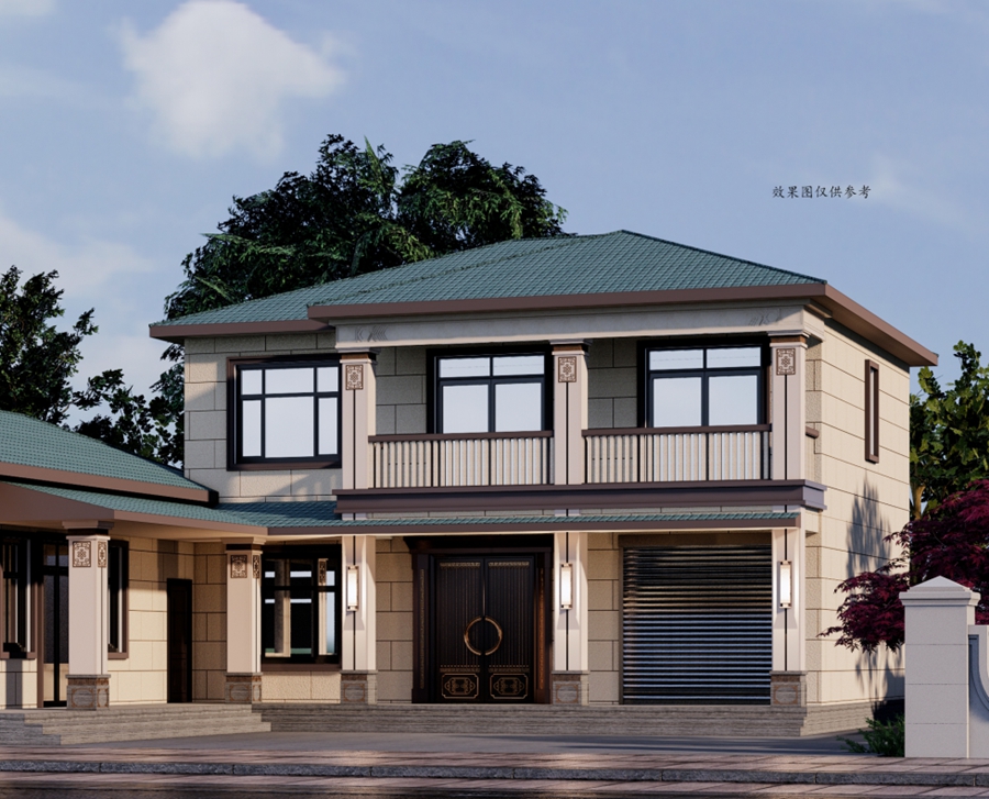 農村自建房設計圖二層推薦(圖2) 農村自建房設計圖二層推薦(圖2)