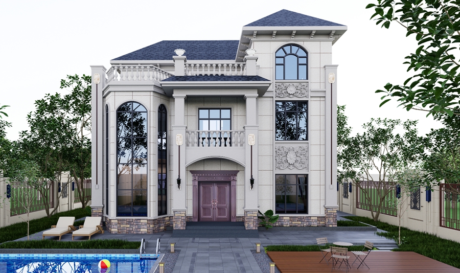 輕鋼別墅多少錢一平方米?(圖2) 輕鋼別墅多少錢一平方米?(圖2)