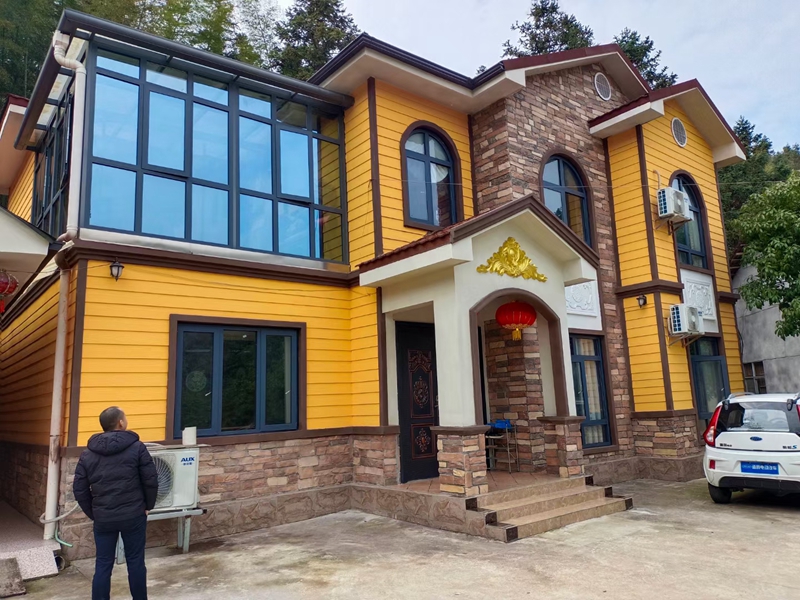 睿婕輕鋼別墅公司搭建的別墅 睿婕輕鋼別墅公司搭建的別墅