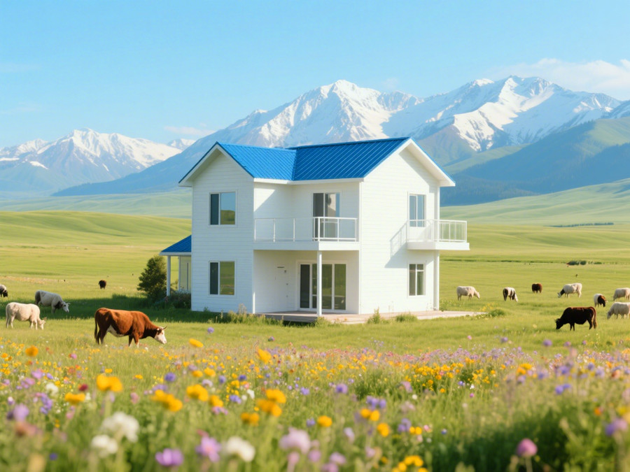 輕鋼別墅適合在新疆建嗎？睿捷輕鋼別墅為您詳細(xì)分析